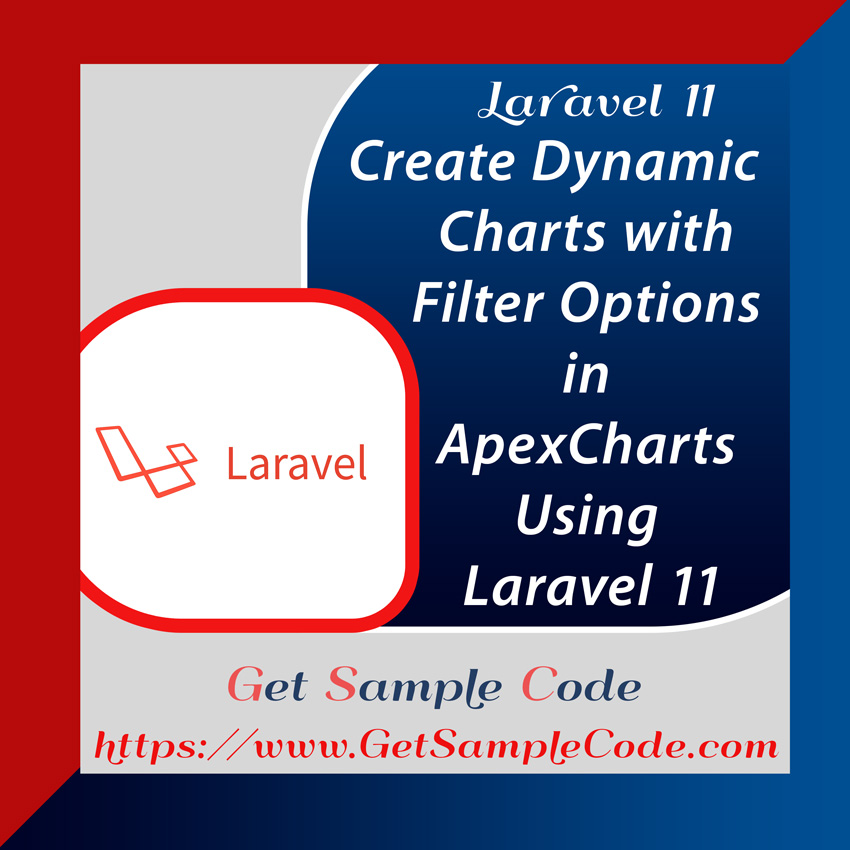 Laravel 11 ApexCharts: Create Dynamic Charts with Filter Options in ApexCharts